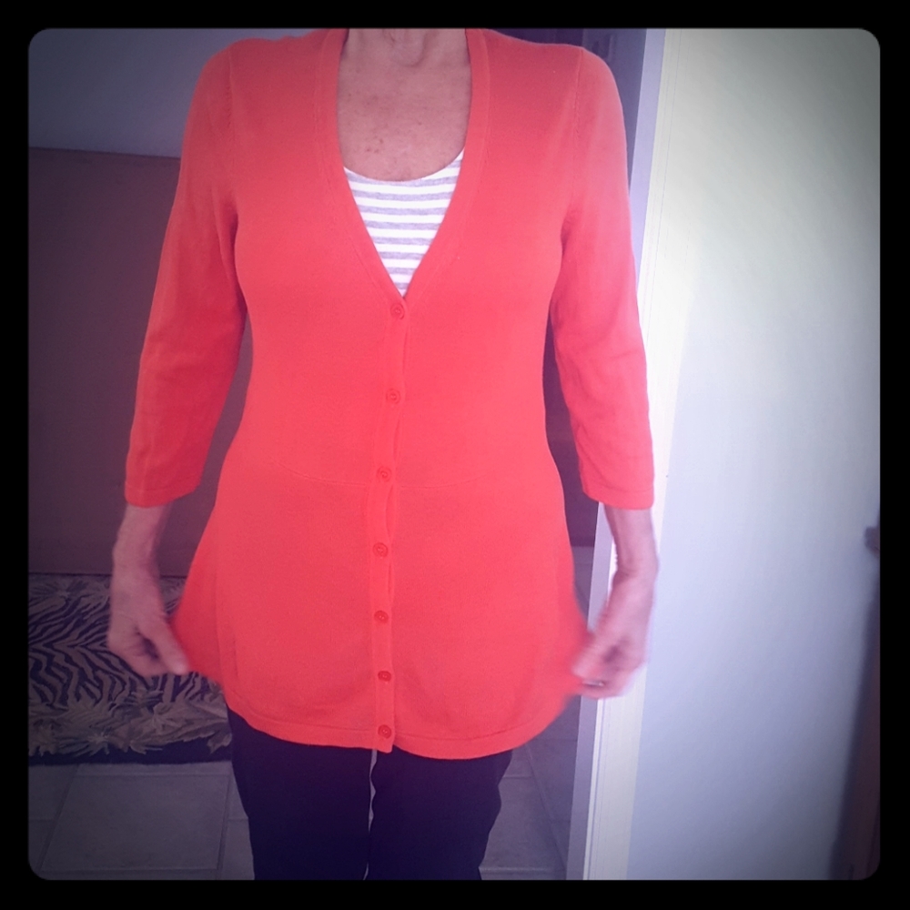 Isaac Mizrahi Live Peplum Cardigan